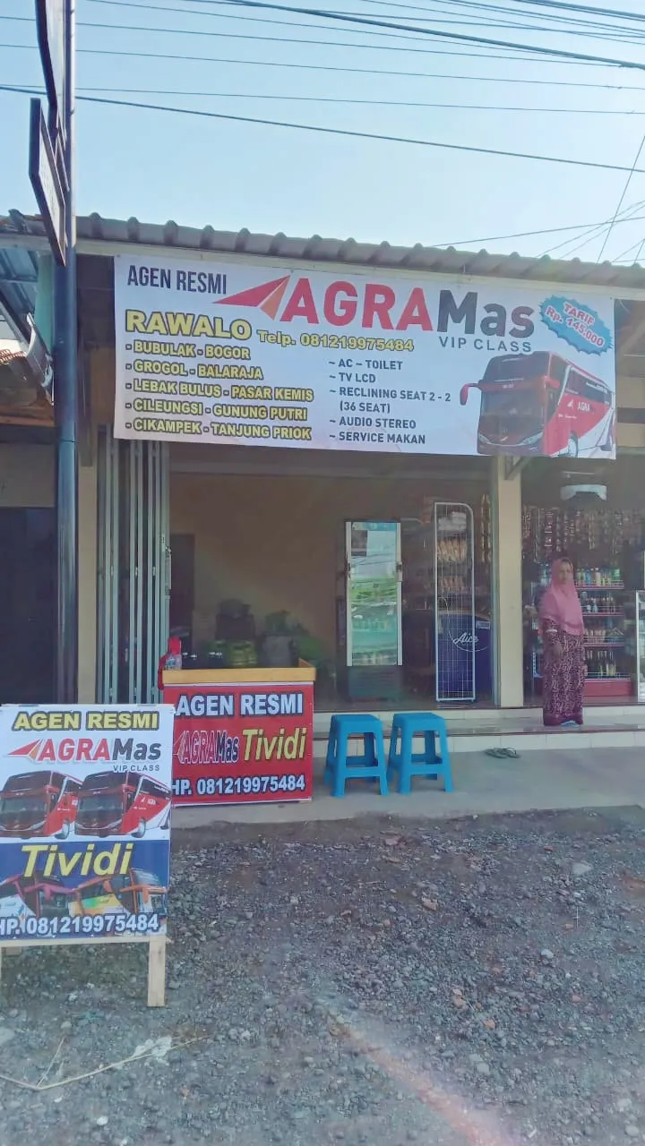 Agen Bus AGRAMAS dan TIVIDI Bayeman