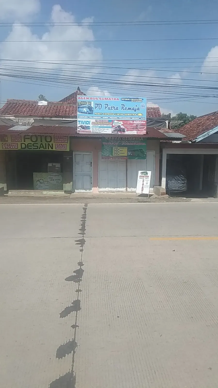 Agen Bus AGRAMAS, TIVIDI, EFISIENSI, PUTRA REMAJA, dan TRAVEL Margasana