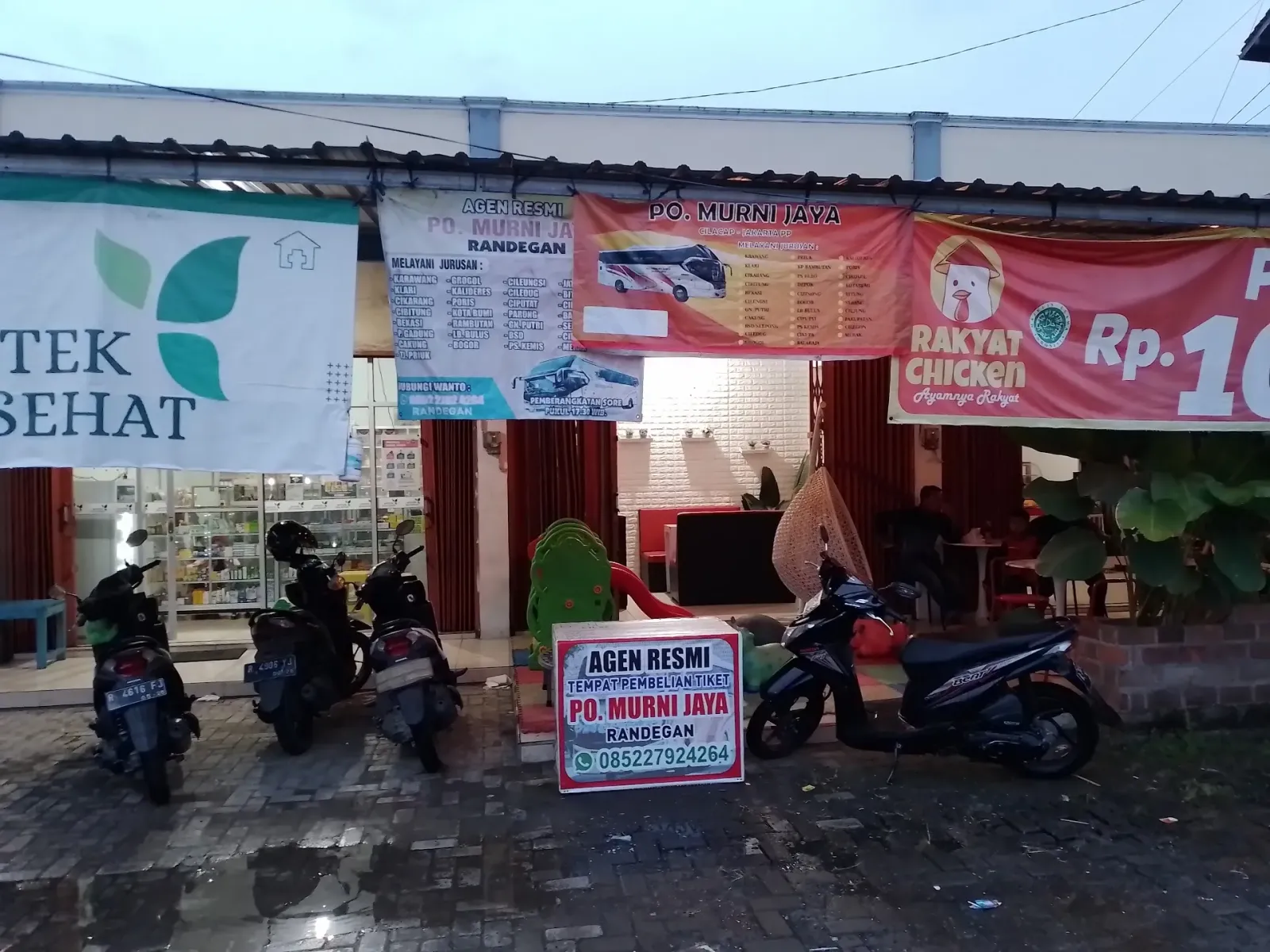 Agen bus resmi PO Murni Jaya Randegan