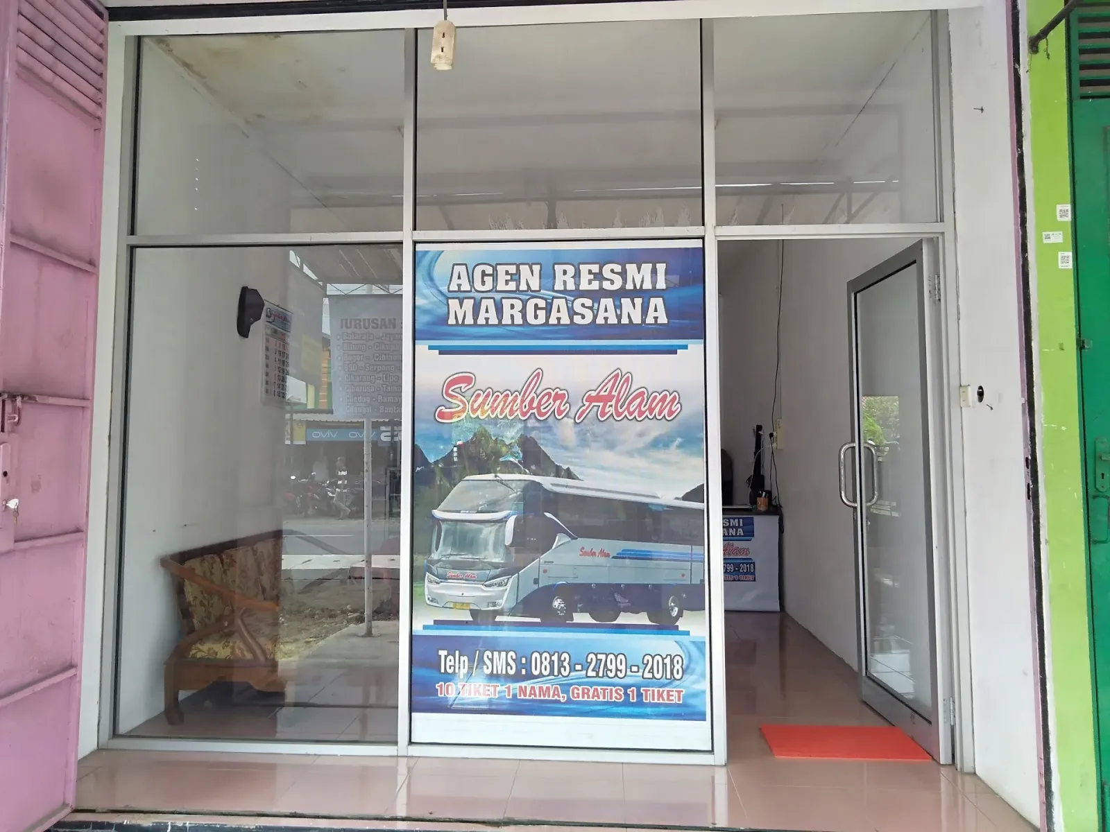 Agen Bus Sumber Alam Margasana