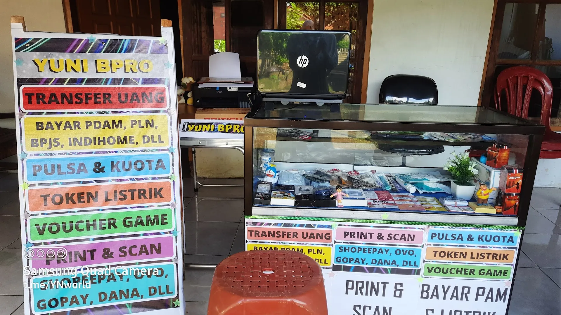 Agen Pengiriman BukaSend (Anteraja, J&T, siCepat), PPOB & Print Scan