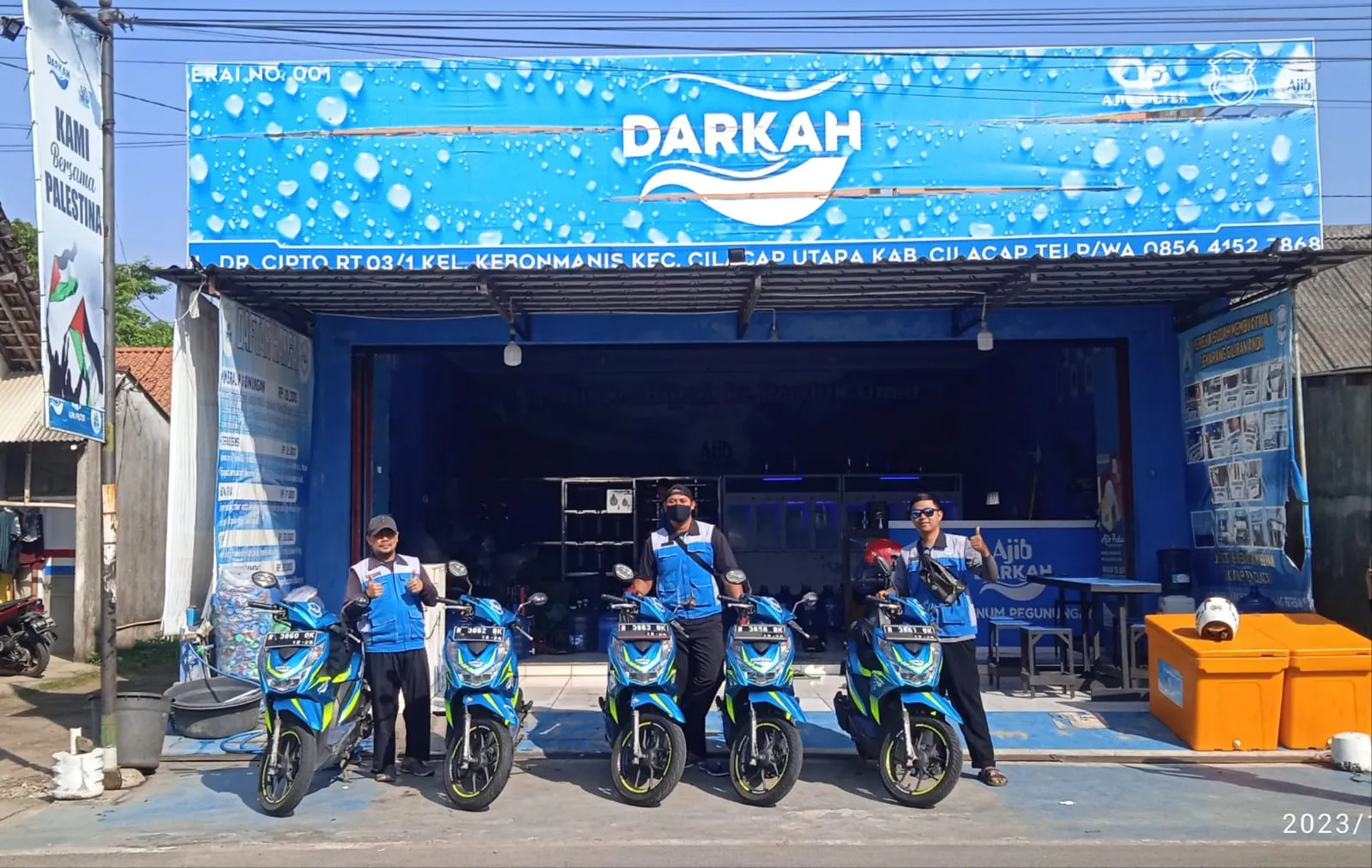 Ajib Darkah Cipto - Depot Air Minum Isi Ulang, AMDK, & Es Kristal Cilacap