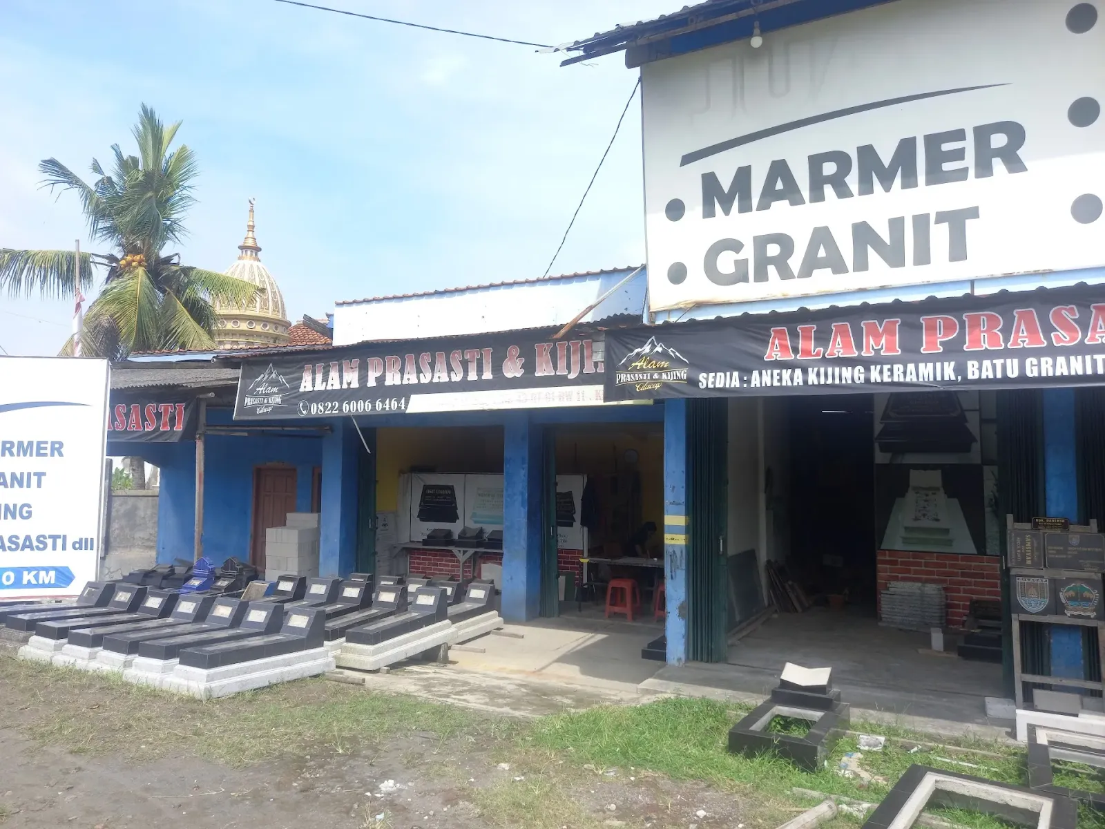 ALAM PRASASTI DAN KIJING (GRANIT MARMER)