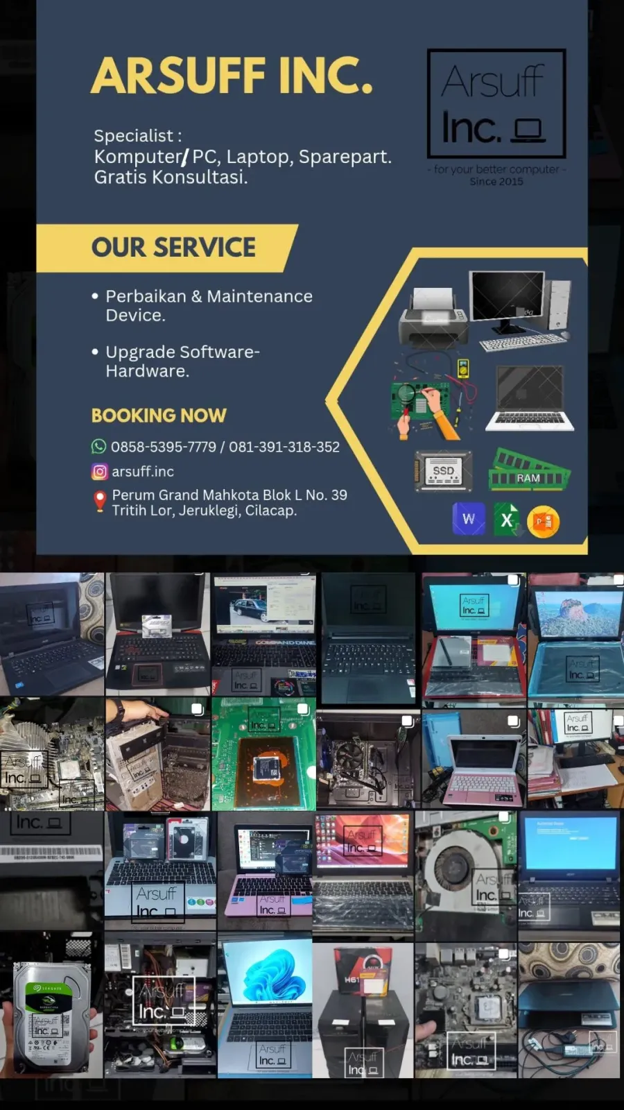 Arsuff. Inc Service Computer & Laptop