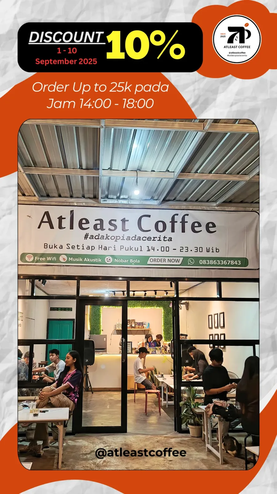 Atleast coffee