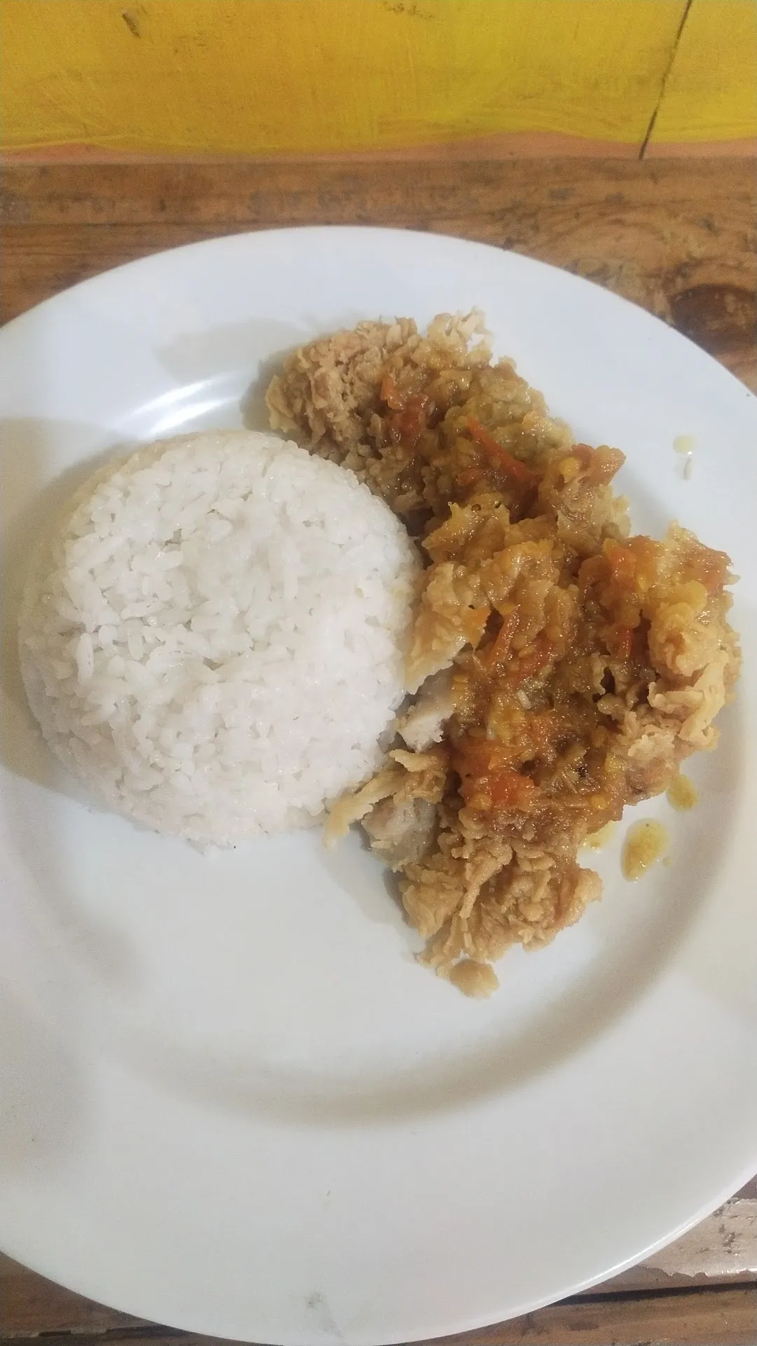 Ayam Geprek Sederhana Mas Jampang Soetomo