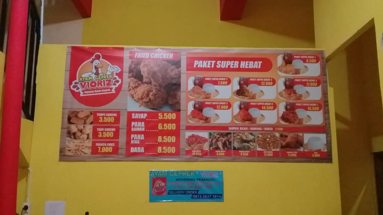 Ayam Geprek Vioriz