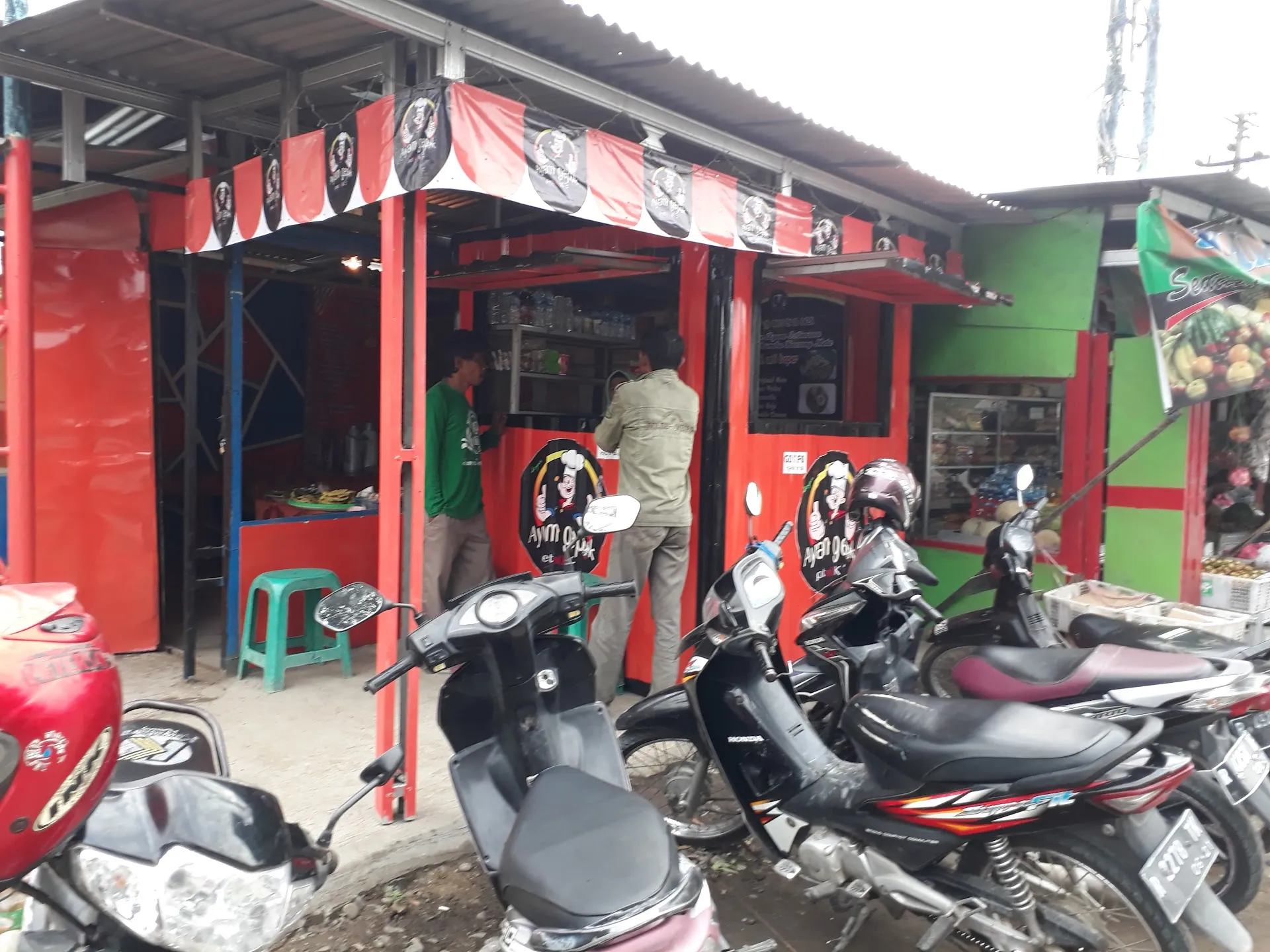 ayam gepuk petook