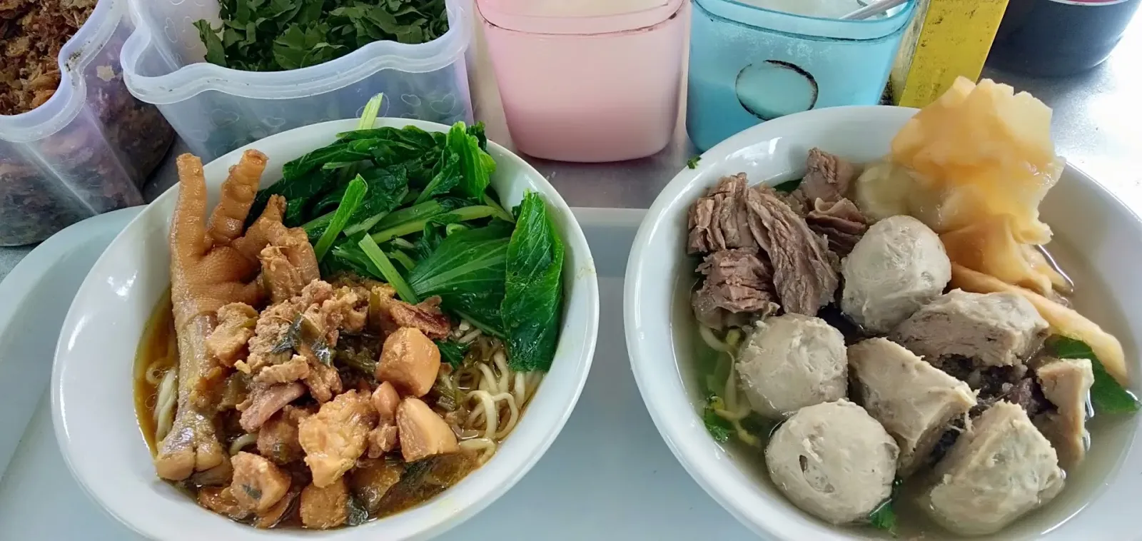 Bakso bakwan favorit welahan