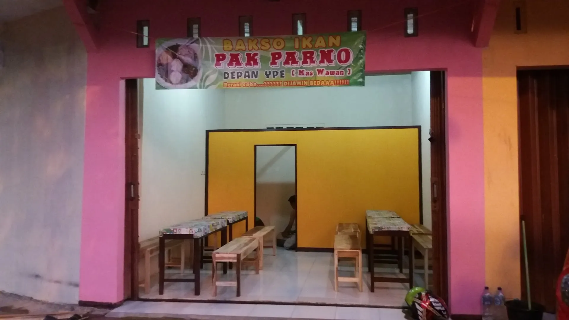 Bakso Ikan Depan YPE Pak Parno