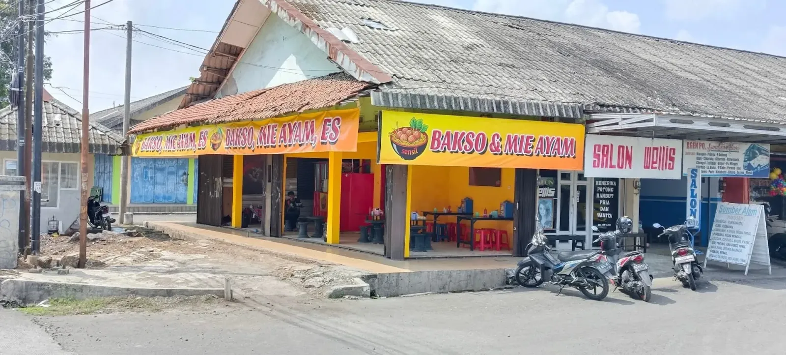 Bakso, Mi ayam sensil