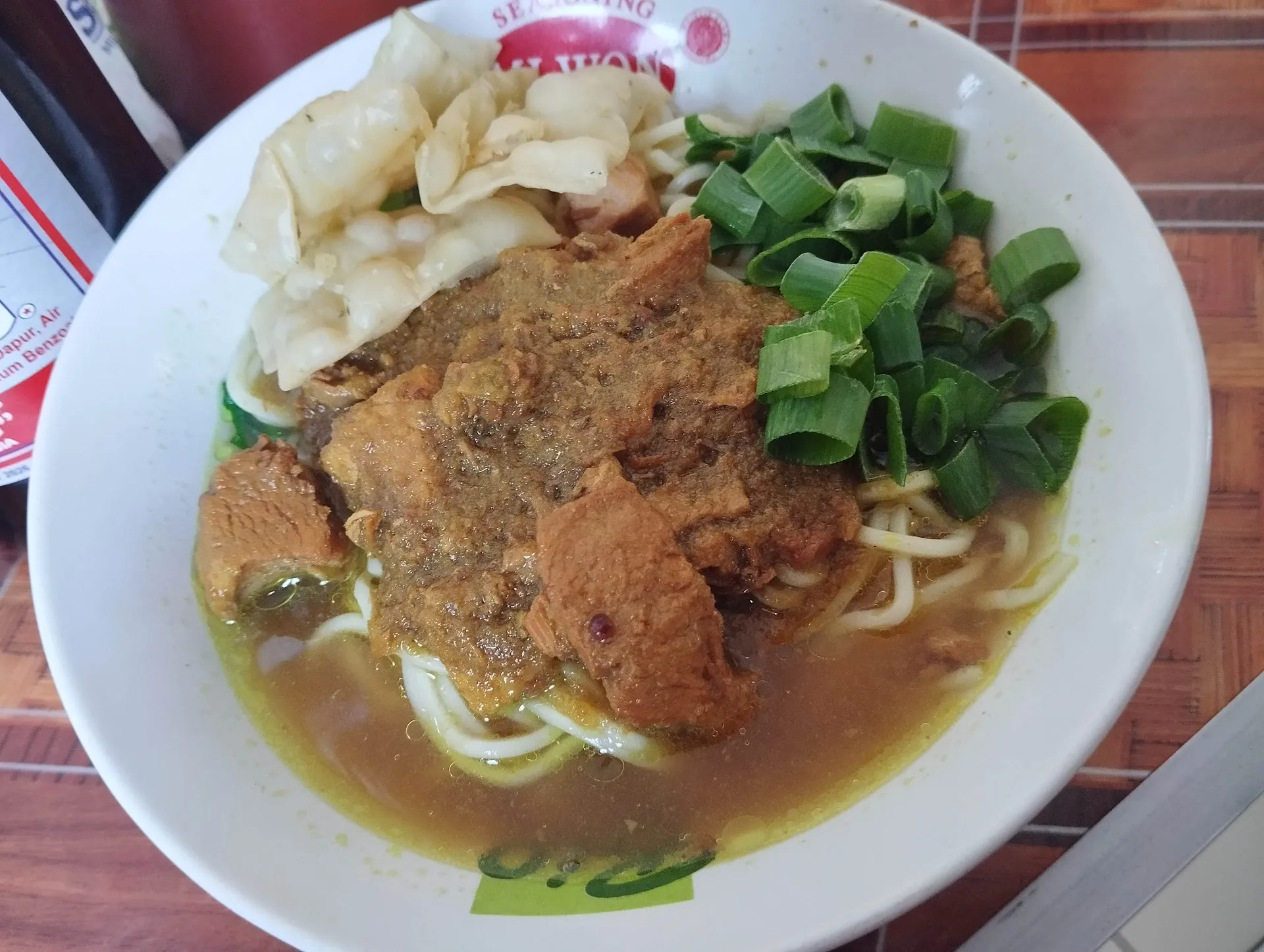 Bakso sahabat jembatan beji "pak Dirin"