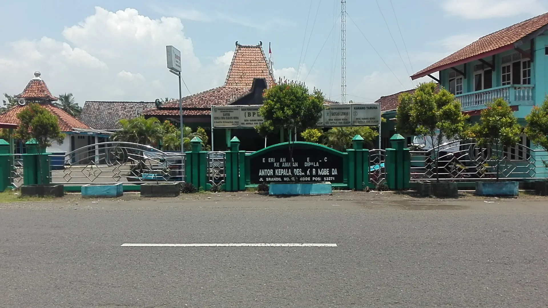 Balai Desa Karangbenda Adipala