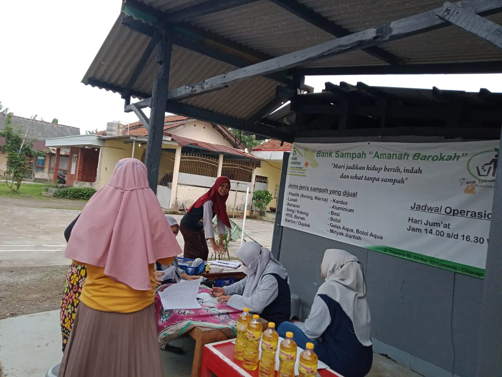 bank sampah "AMANAH BAROKAH"