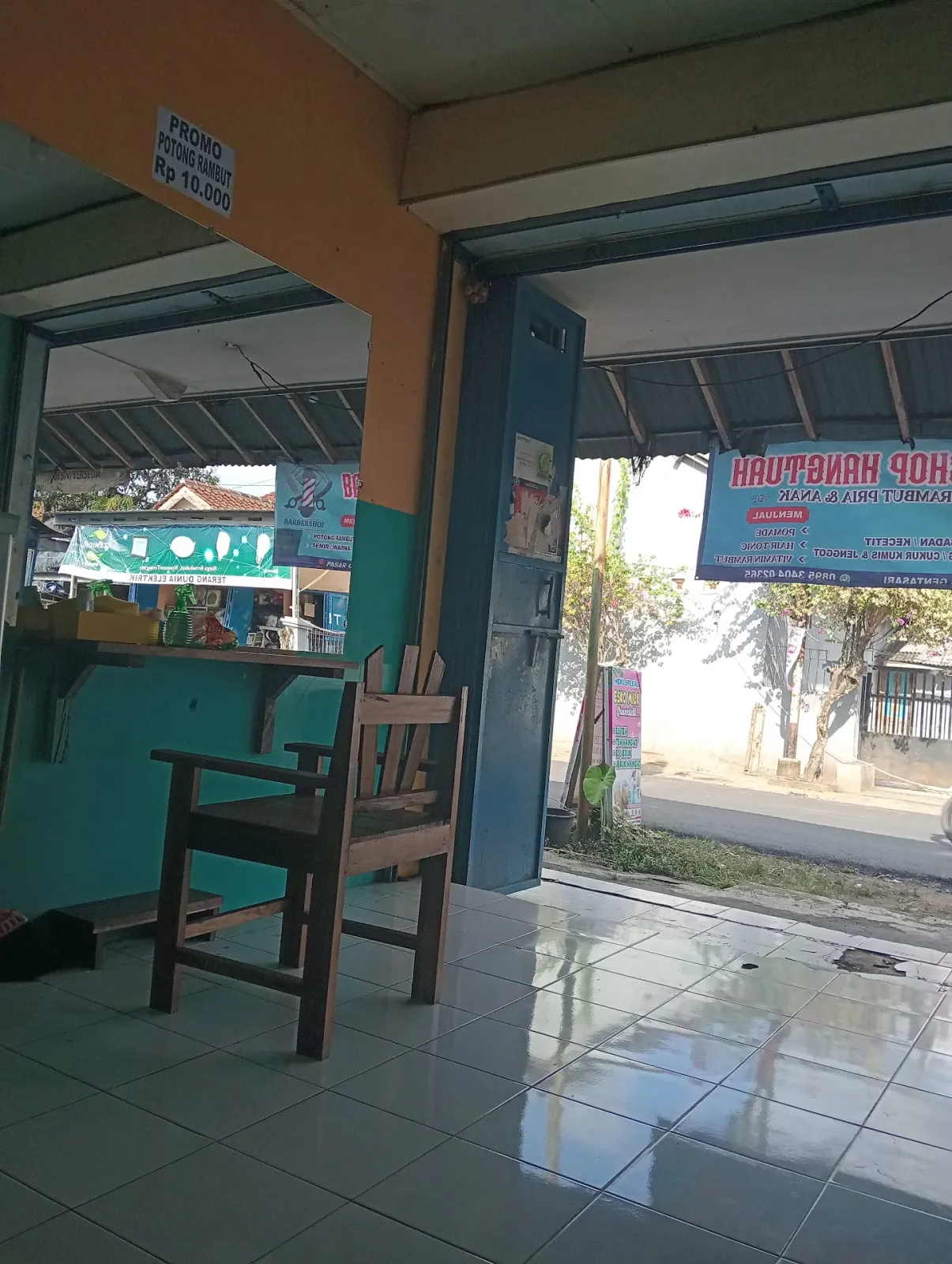 Barbershop Hangtuah pasar caplek Gentasari