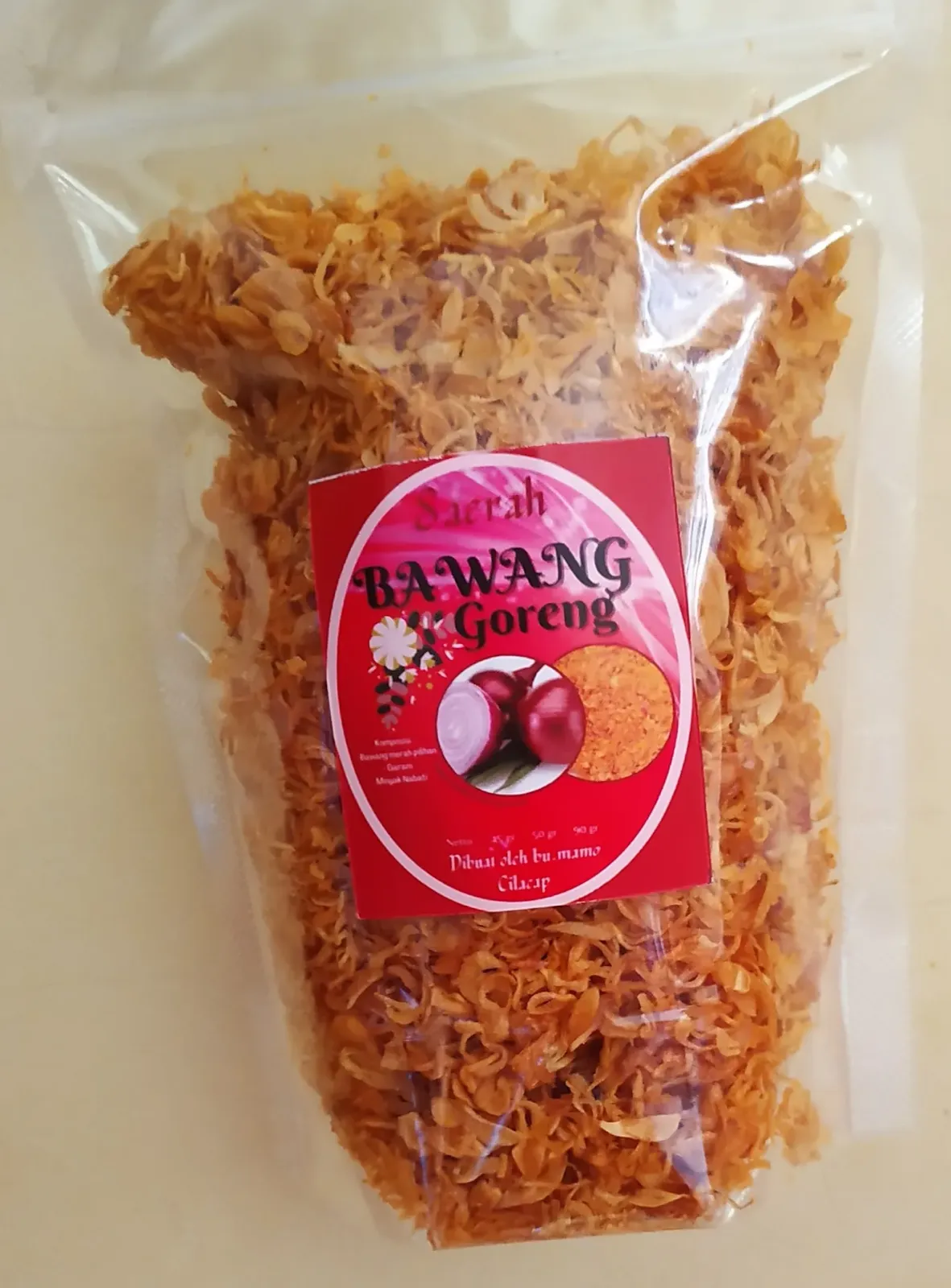 Bawang Goreng Original Renyah dan Garing "Bagoy Mak Ibra"