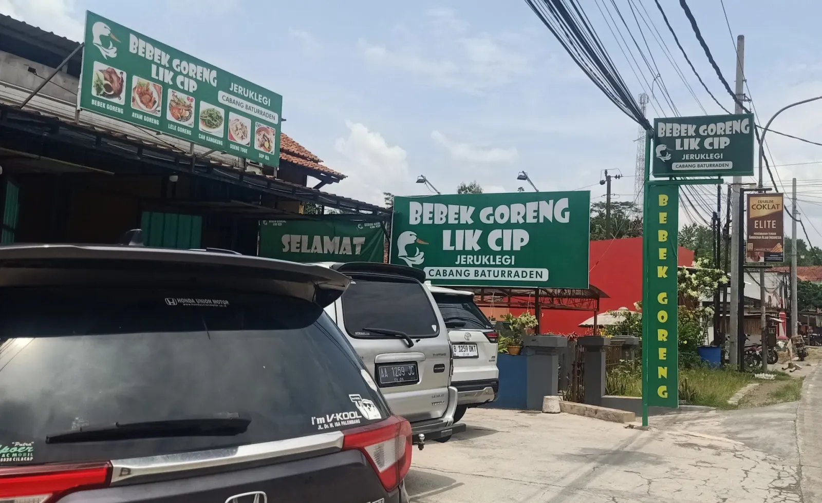 Bebek Goreng Lik Cip Jeruklegi