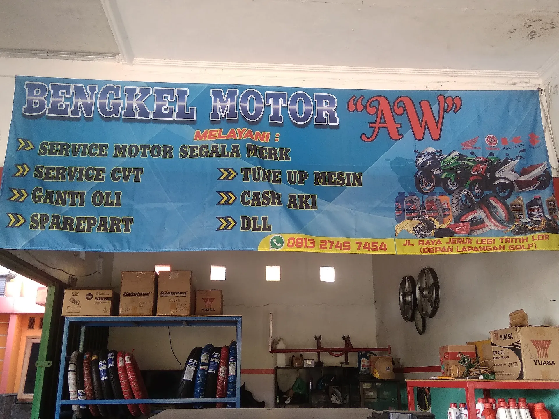 Bengkel AW motor