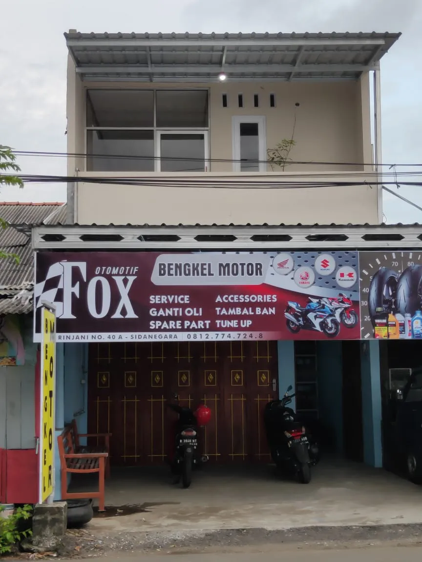 Bengkel dan Sparepart Motor Fox
