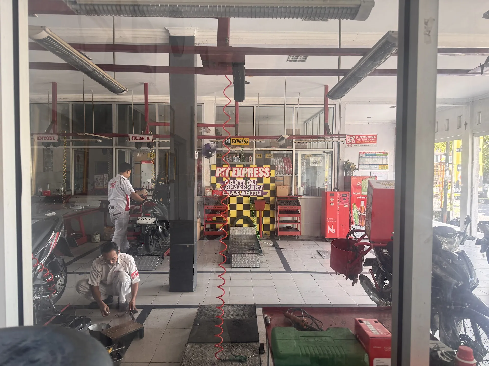 Bengkel Honda AHASS Anugerah Jaya Motor 16379