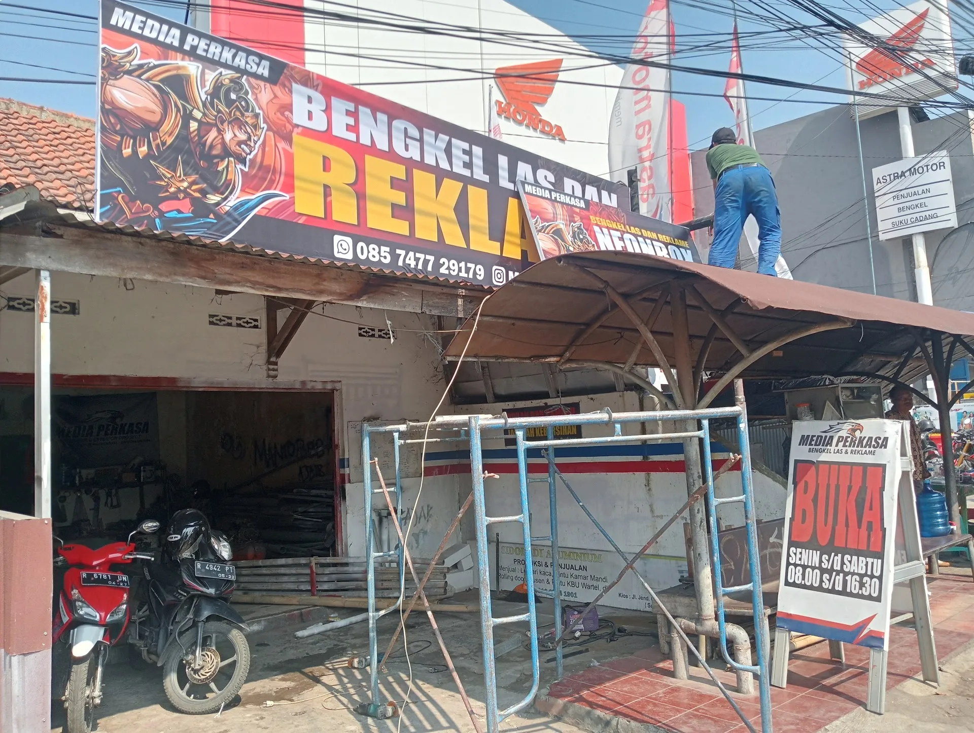 BENGKEL LAS & REKLAME "MEDIA PERKASA"