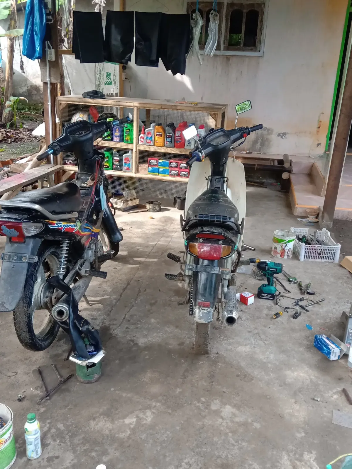 Bengkel Motor bang irfan