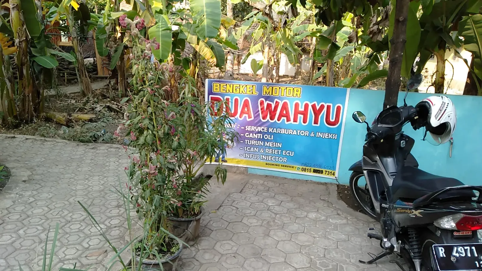 Bengkel Motor Dua Wahyu kalipetung