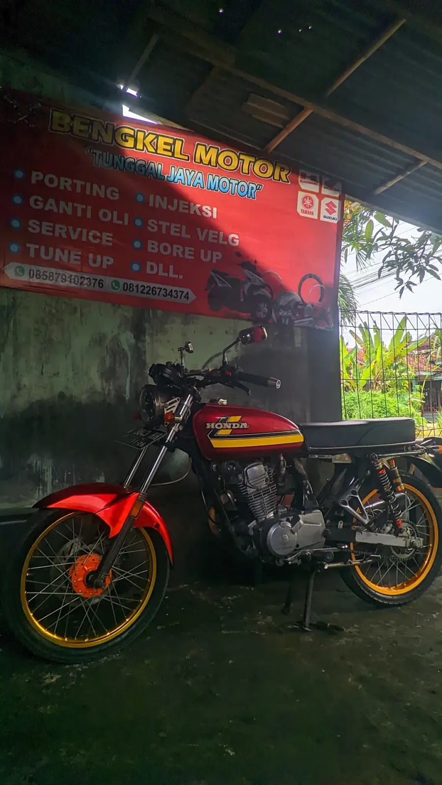 Bengkel Motor Tunggal Jaya