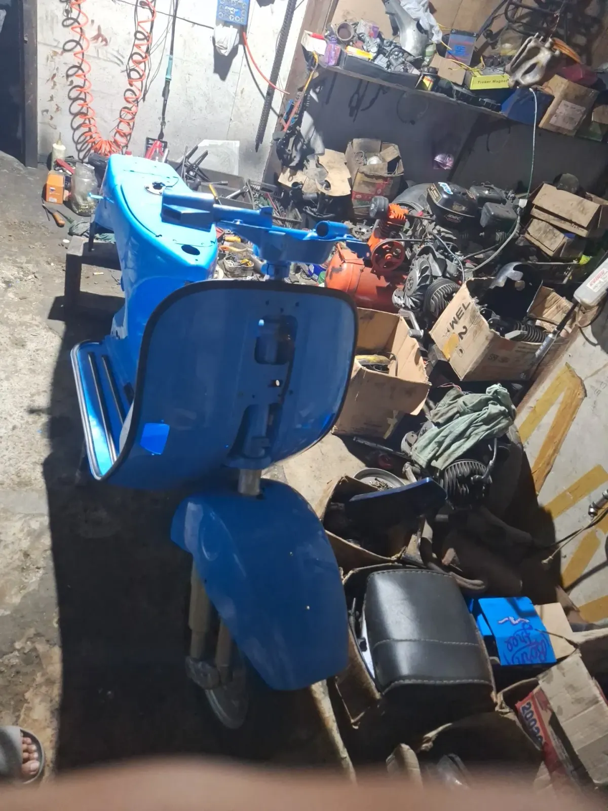 Bengkel vespa Qoid pz scooter