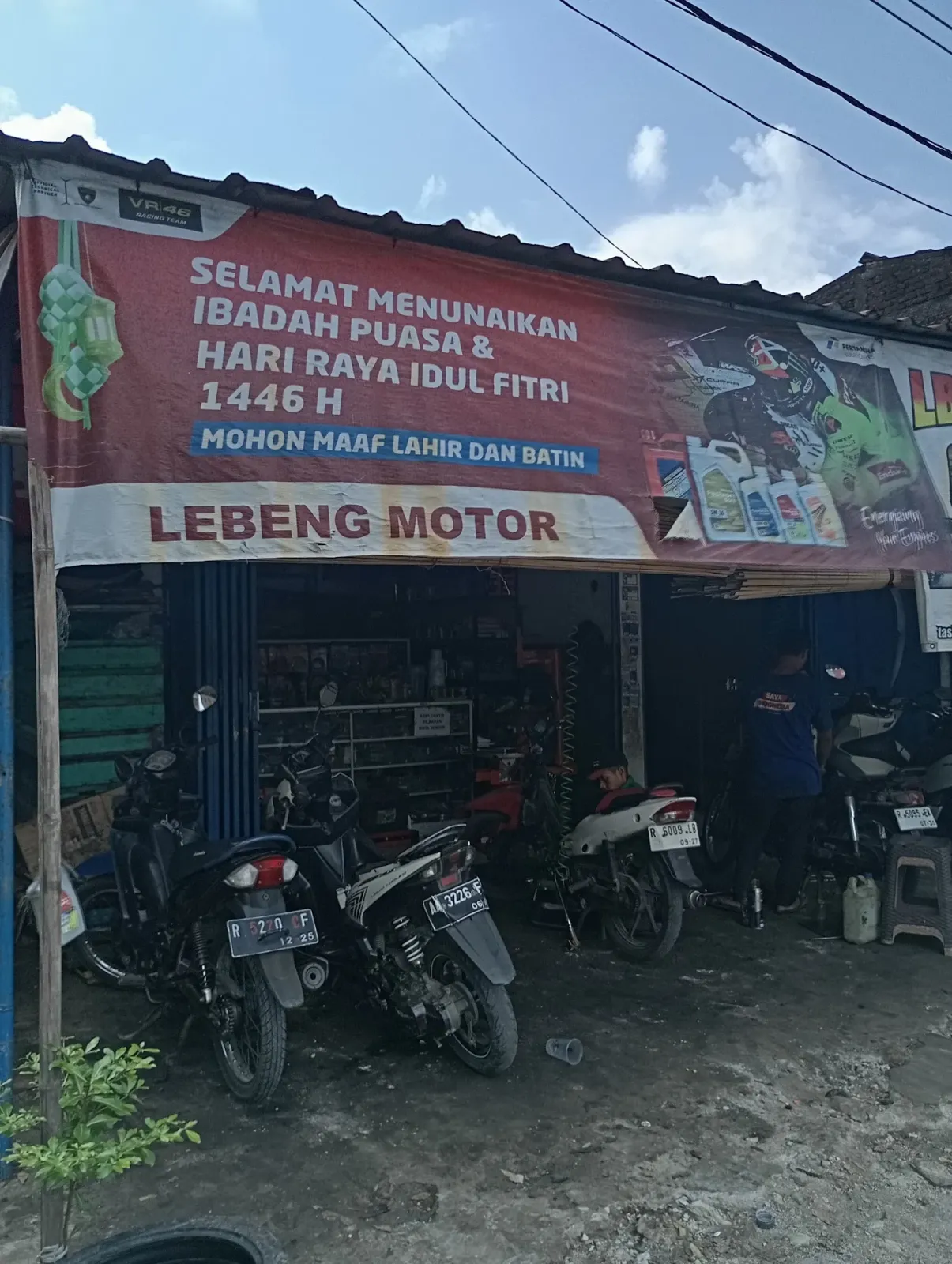 Berkah motor dan warung mba ida