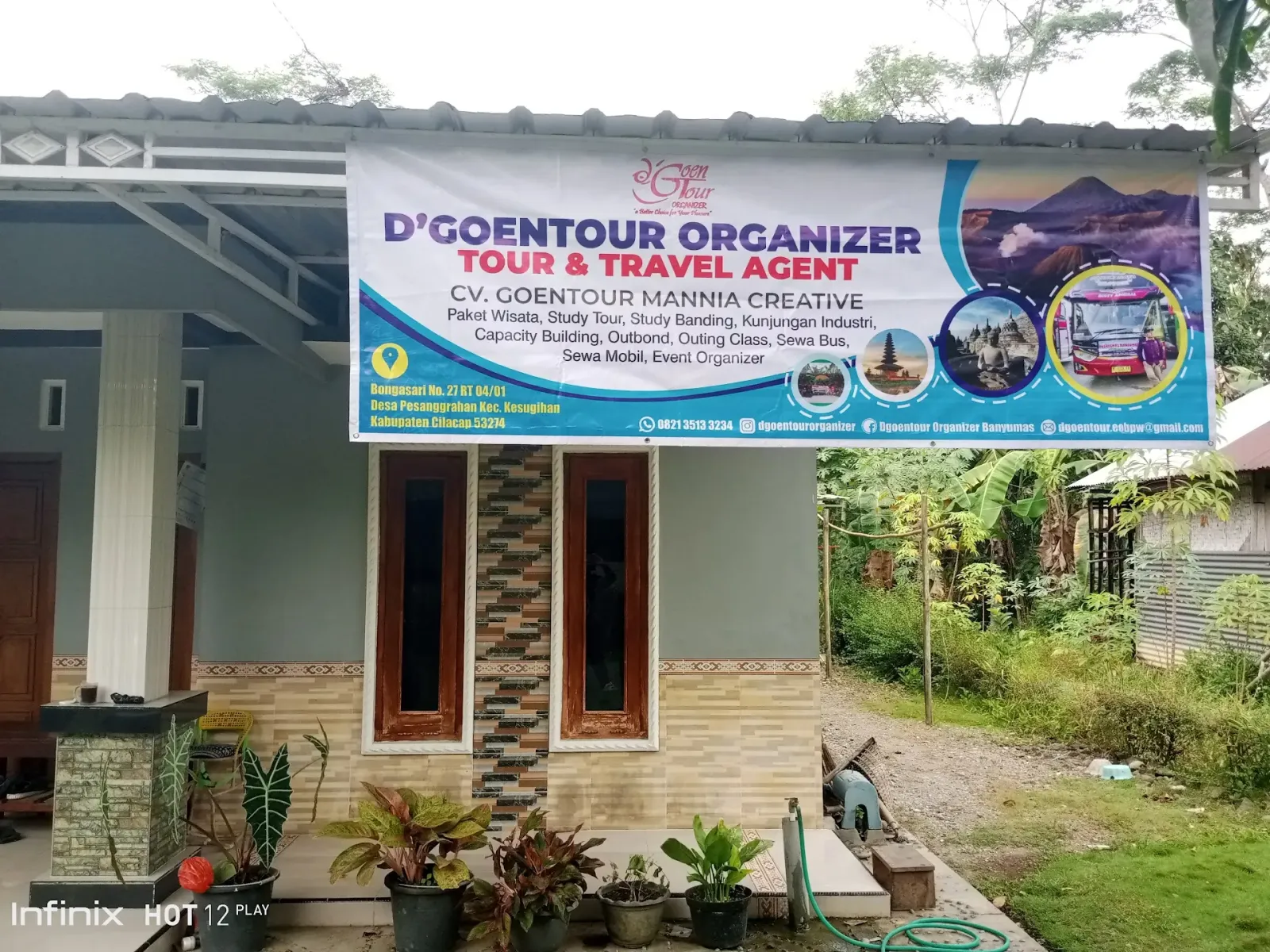 Biro wisata d'Goentour cabang Cilacap