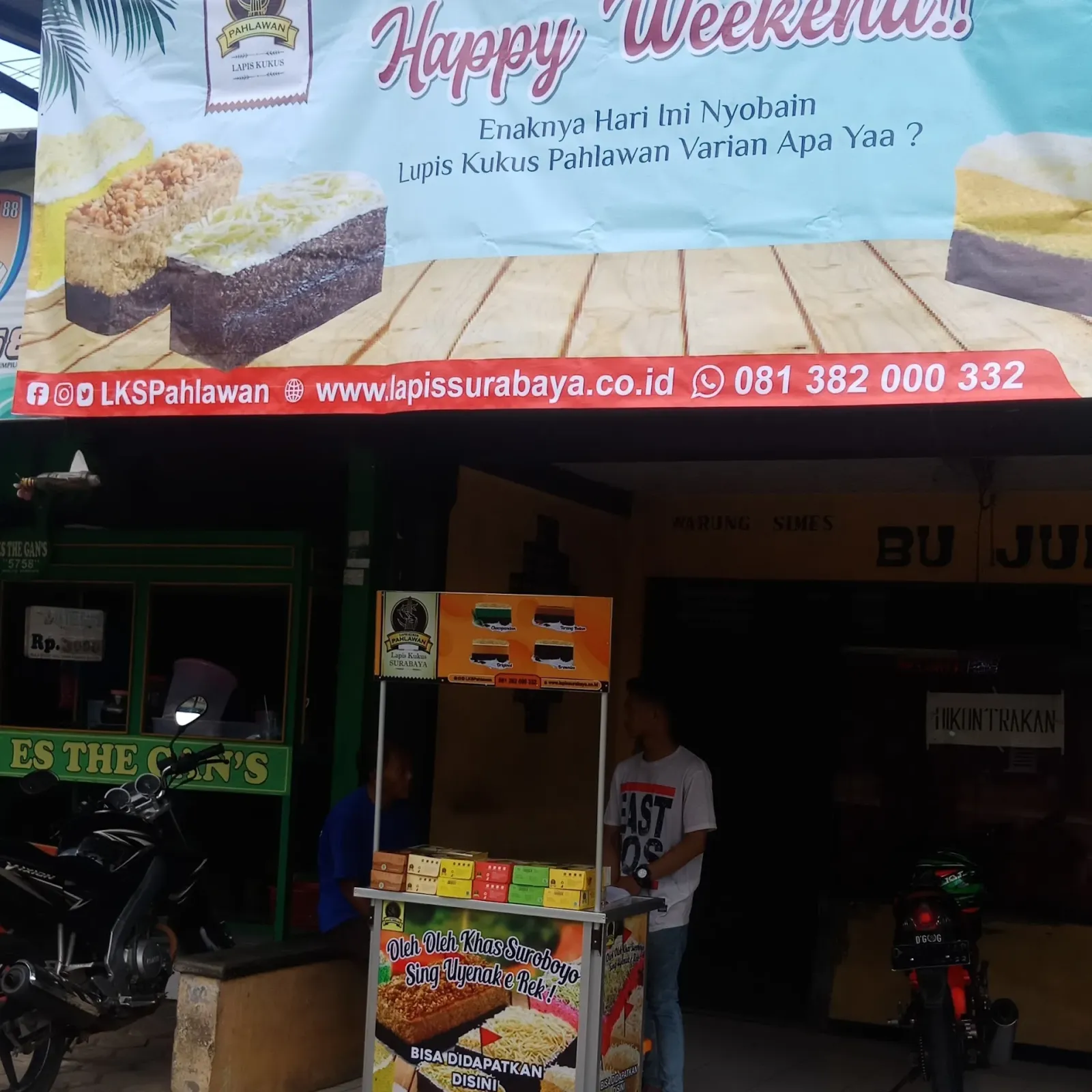 Bolu lapis kukus pahlawan