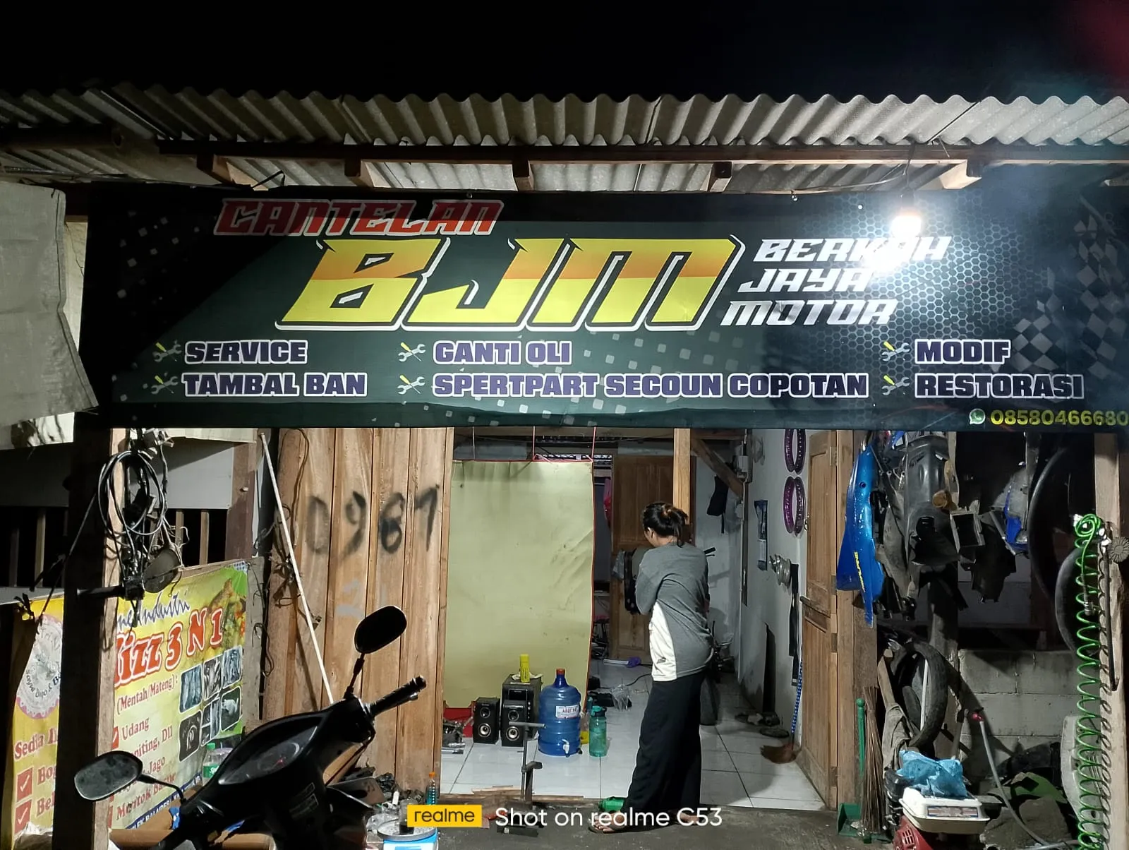 CANTELAN BJM (Berkah jaya motor)