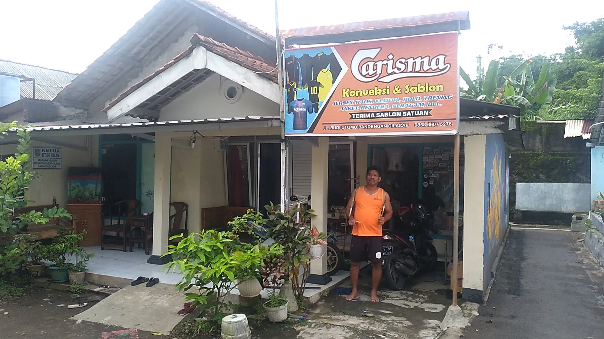 Charisma konveksi dan sablon