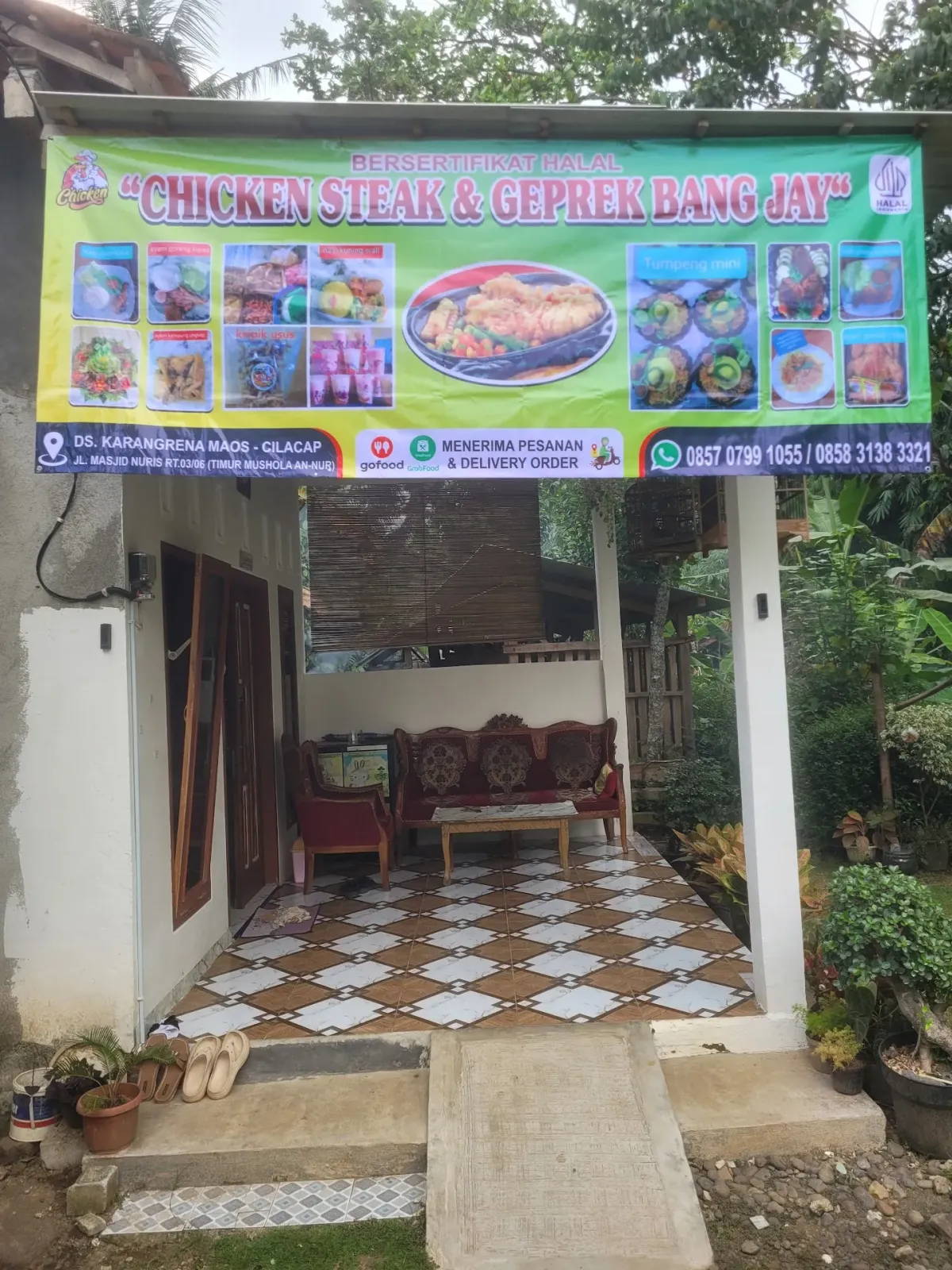 Chicken steak dan geprek bang jay