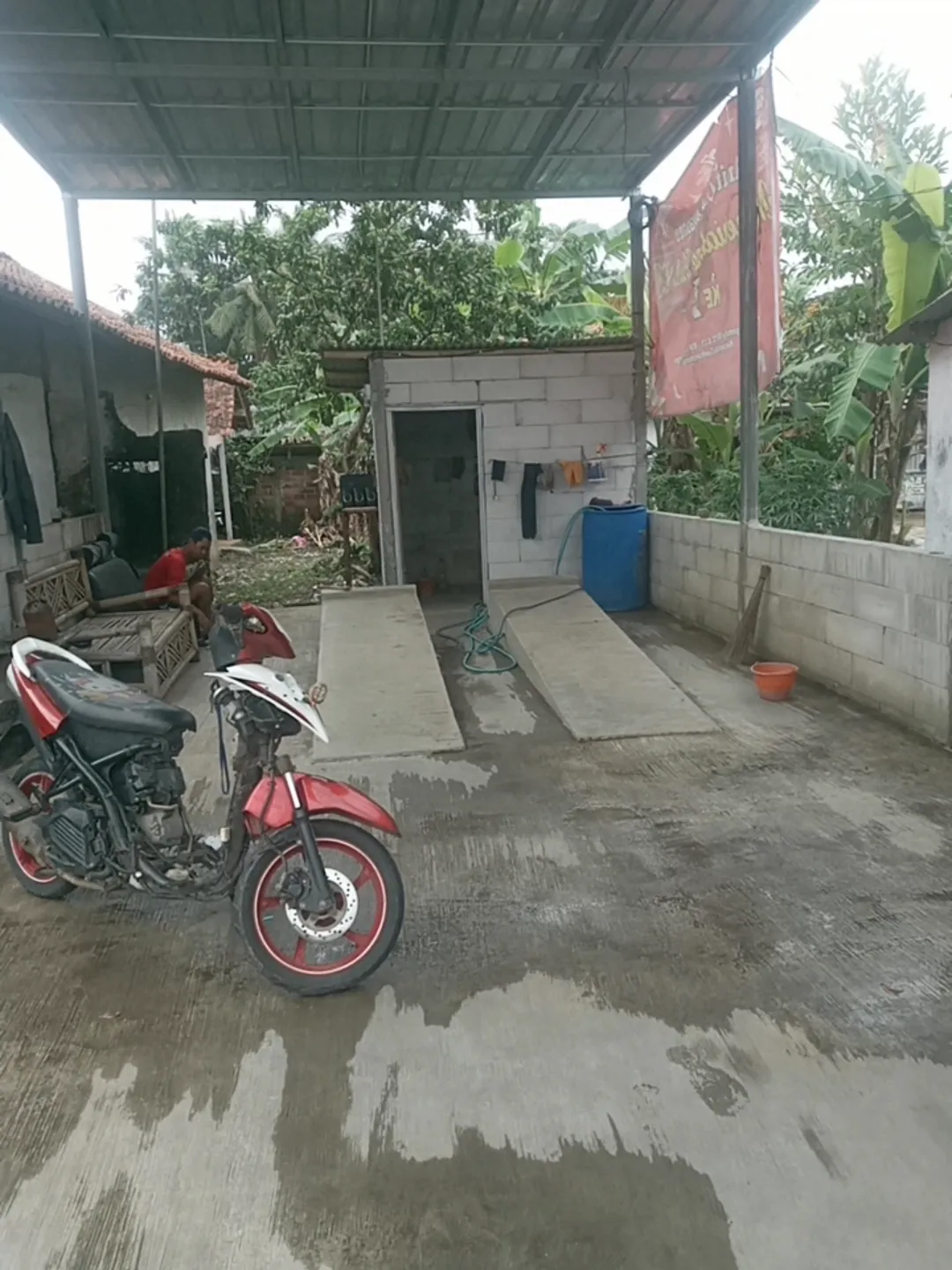 Cuci mobil&motor wetan lapang