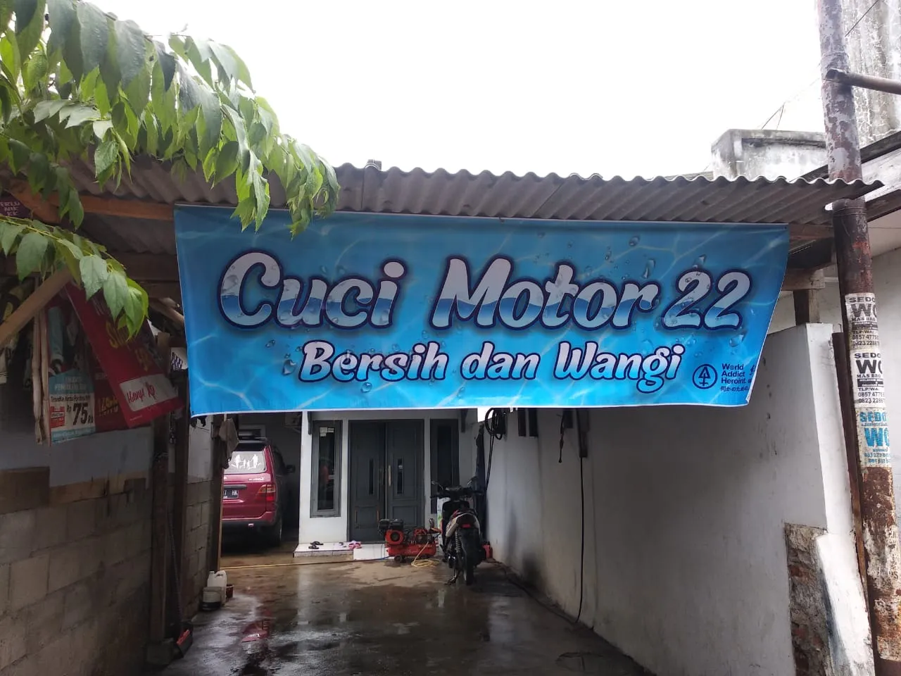 Cuci motor 22