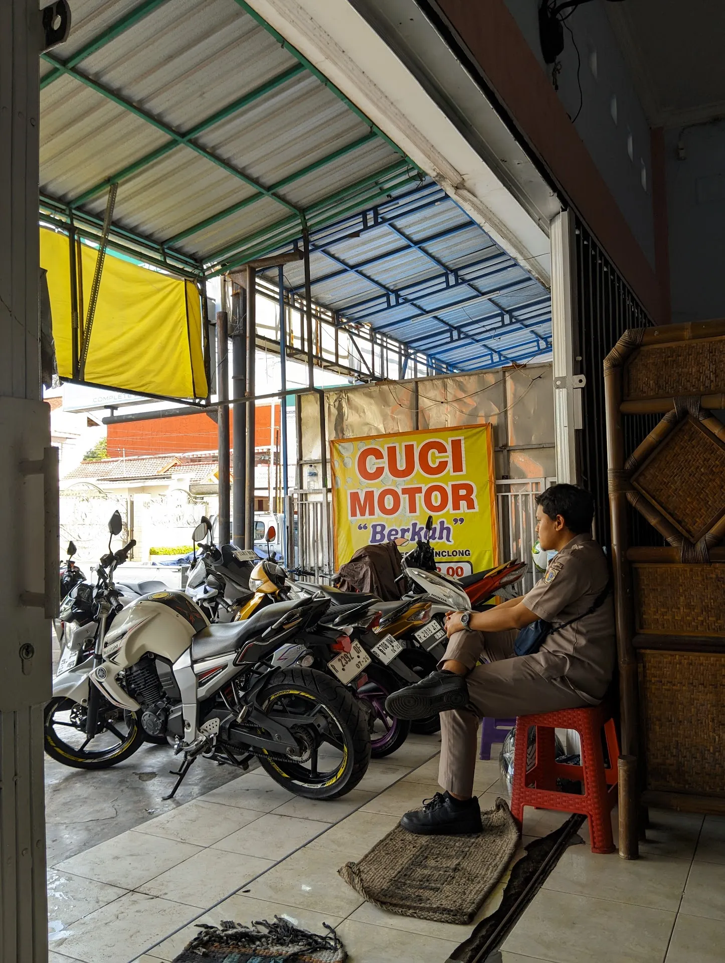 Cuci Motor Berkah