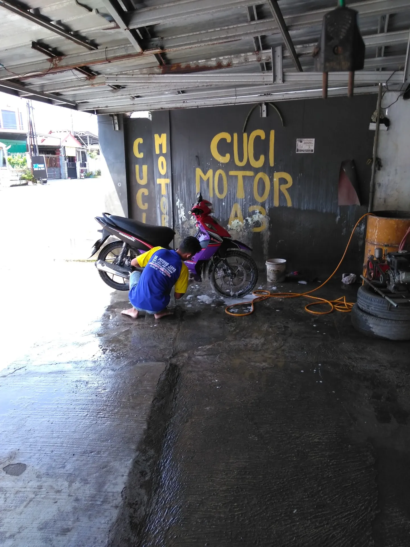 Cuci Motor Humma