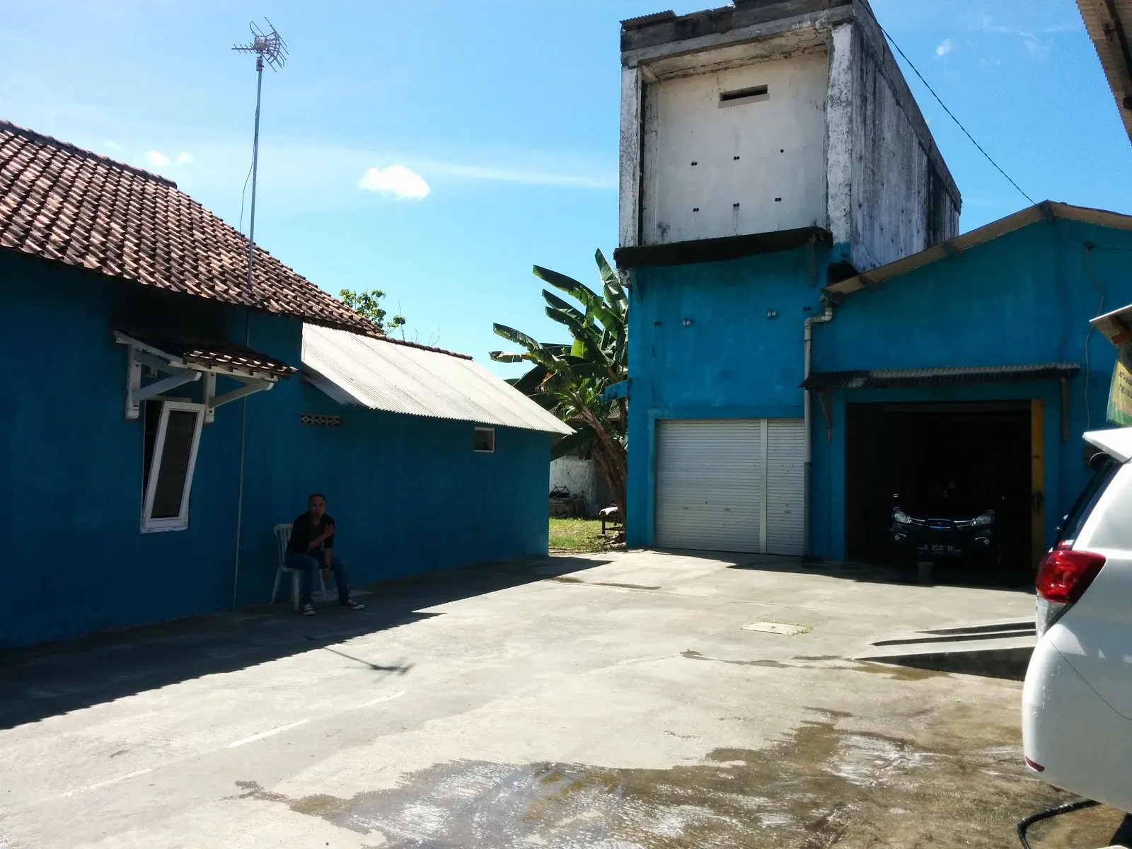 Cuci Motor Salju Riski