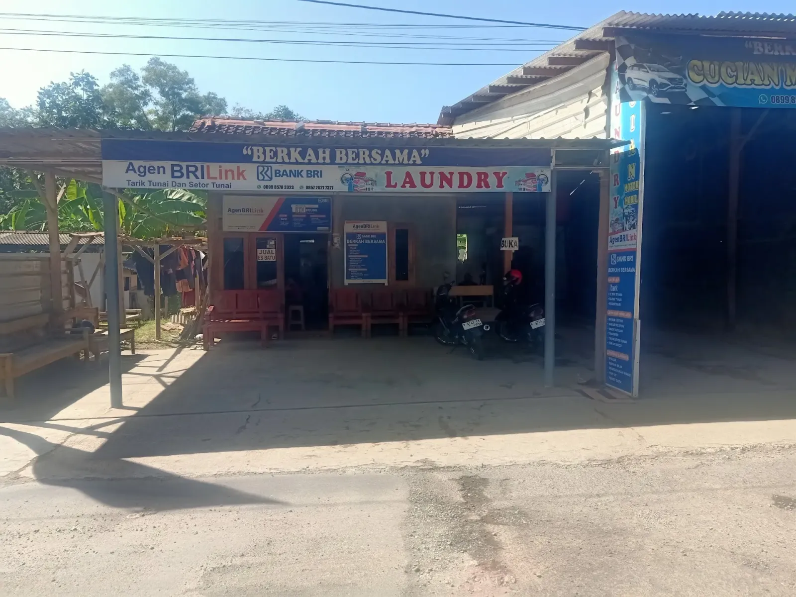Cuci motor,londry & agentbrilink