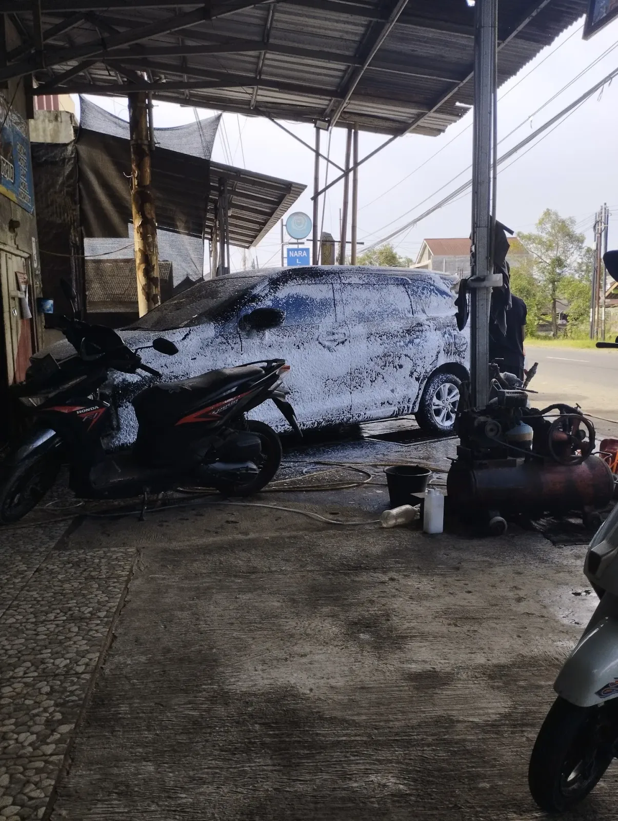 Cucian Mobil/ motor Bang Trio