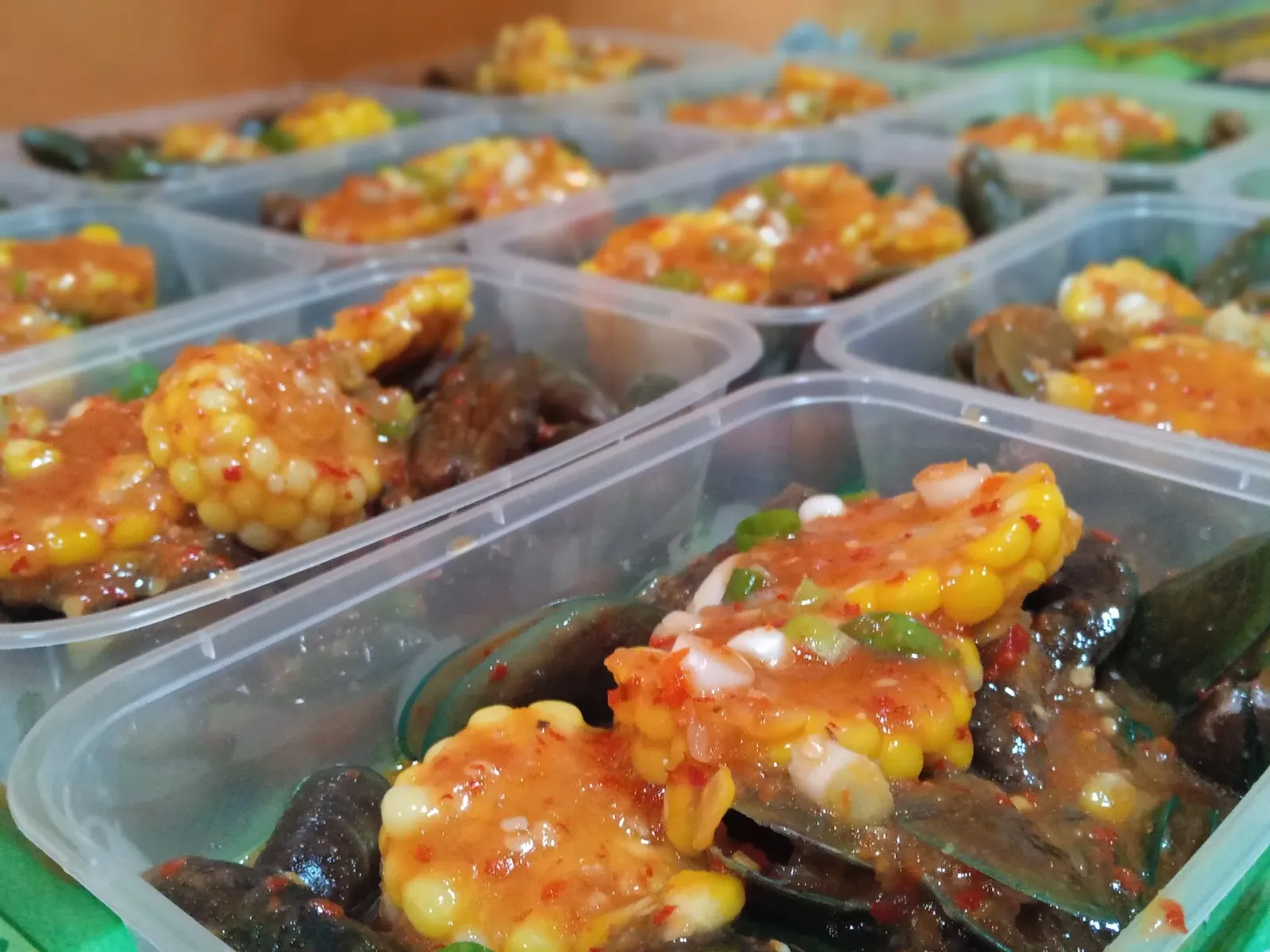 Delivery kerang ijo