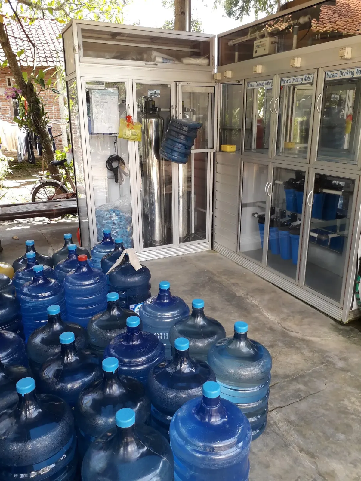 Depot Air Minum Isi Ulang (DAMIU) "Toya Asrep Mugi Rahayu" Sidakaya Gintungreja