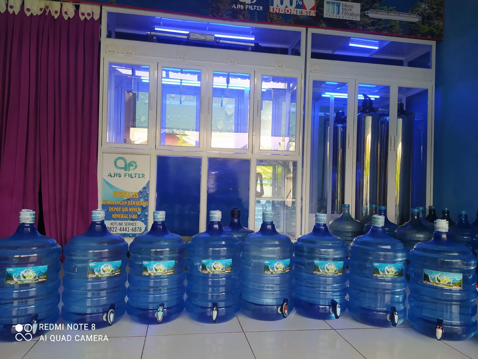 DEPOT AIR MINUM ISI ULANG MARWAH WATER CILACAP KOTA