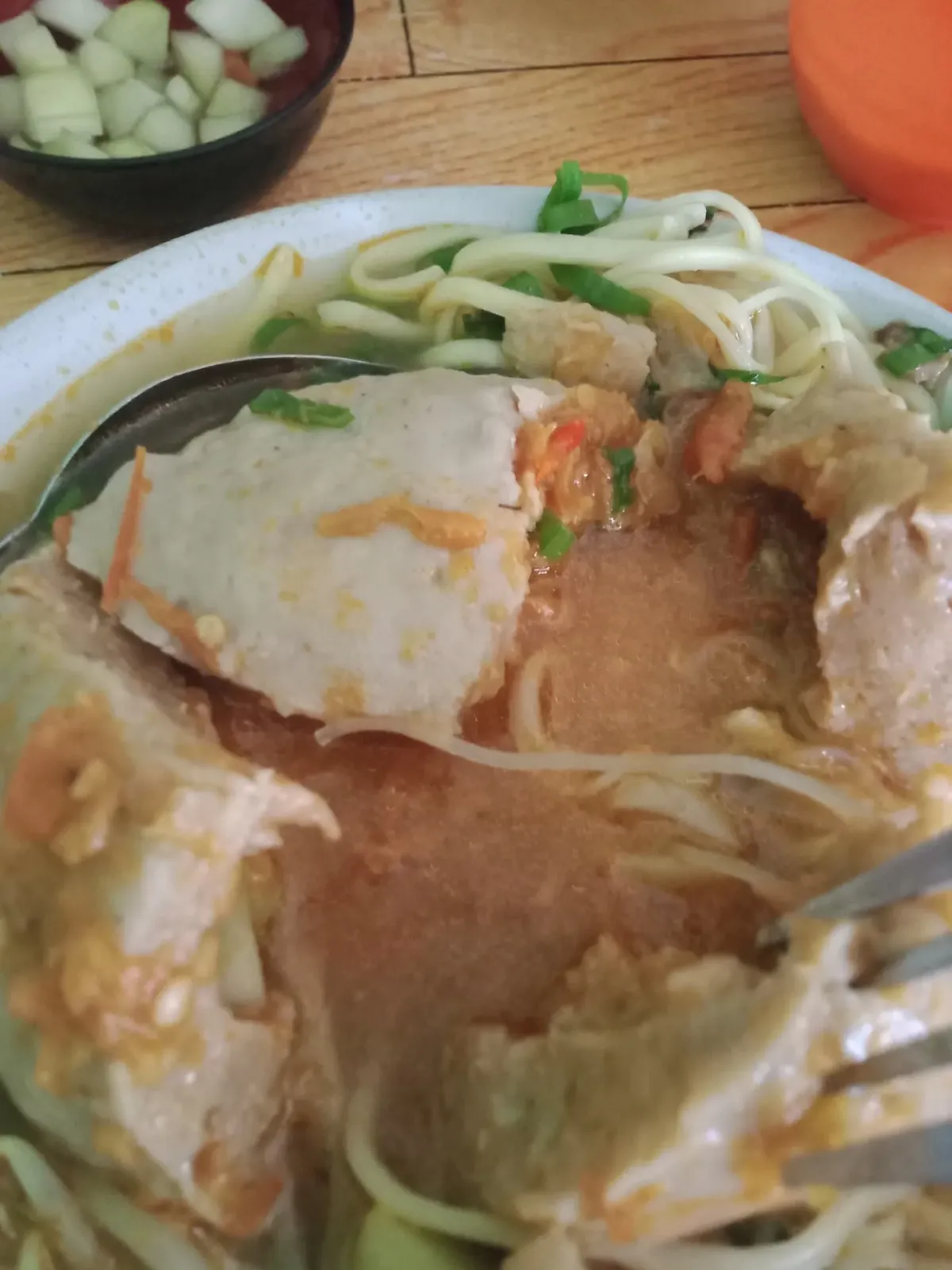 Di Kedai Bakso & Mie Ayam Pak Tarno