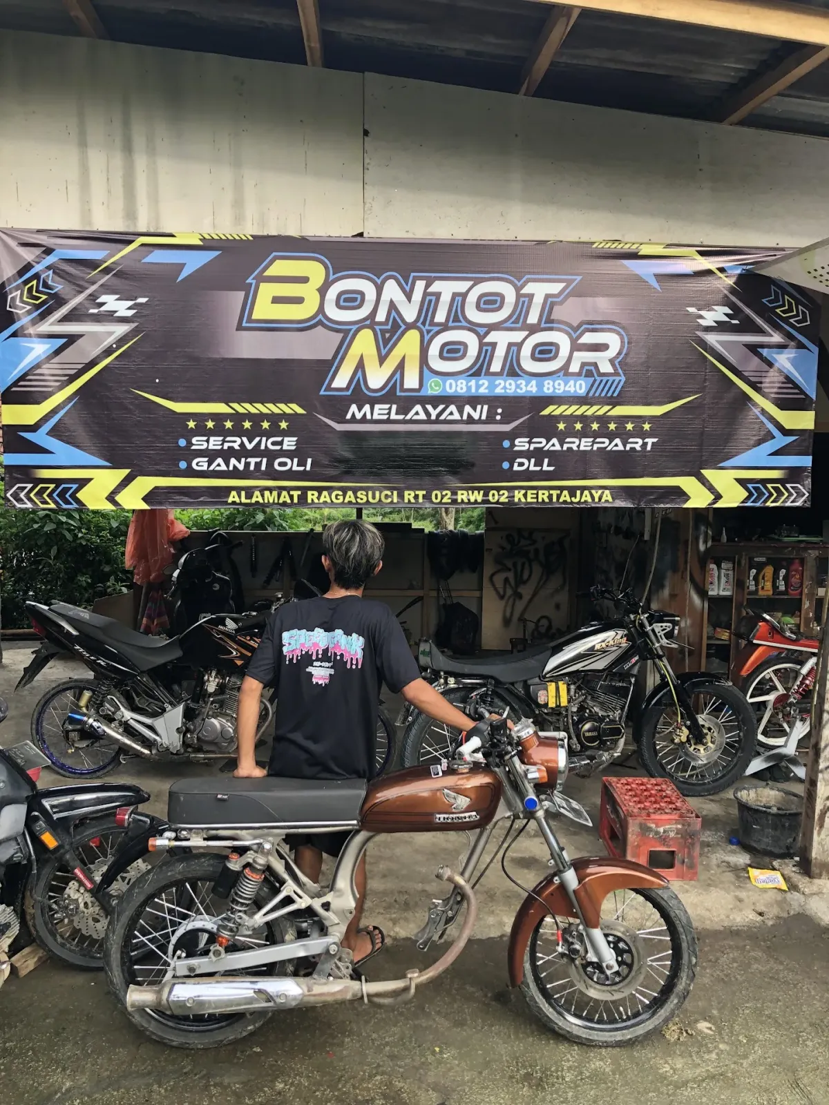 Diki bengkel (BONTOT MOTOR)