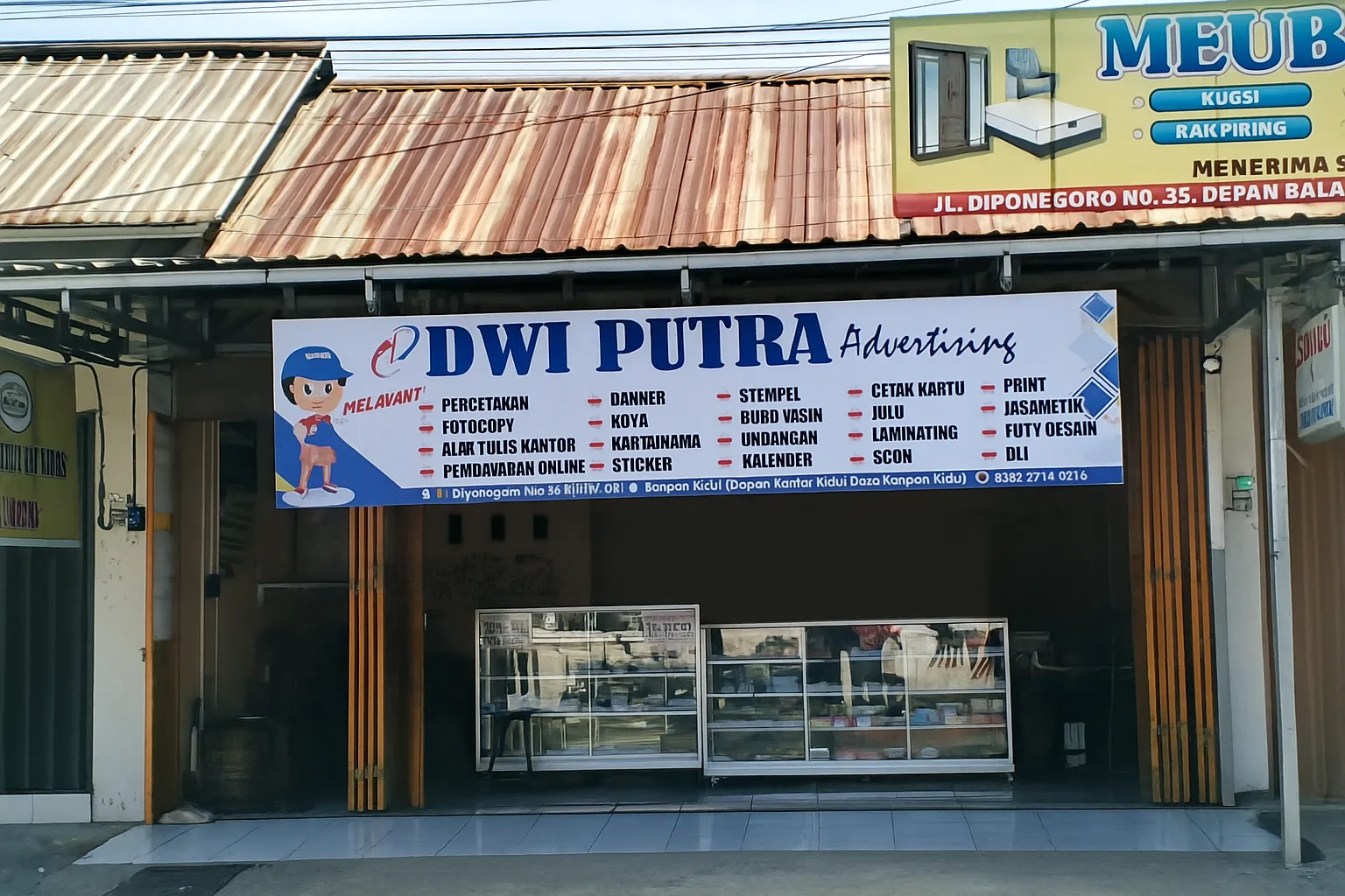 Dwi Putra Advertising 3 ( Percetakan, Fotocopy & Pembayaran Online )