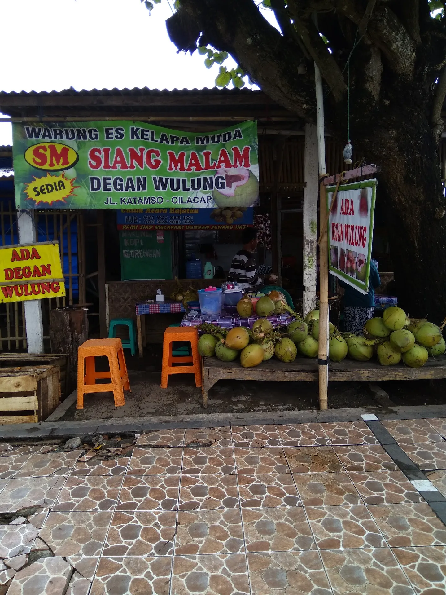 Es Kelapa Muda SM (Siang Malam)
