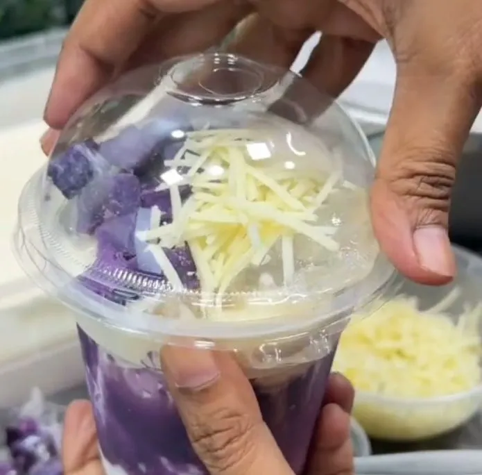 Es Ubi Ungu Creamy ( Bunda'a Reyhan Bugel)